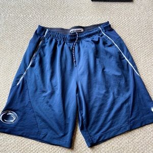 NIKE DRI-FIT PENN STATE TEAM ISSUED FOOTBALL WORKOUT SHORT